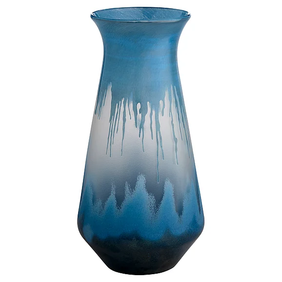 Cyan Design Chuva Vase | Blue - Small 12068