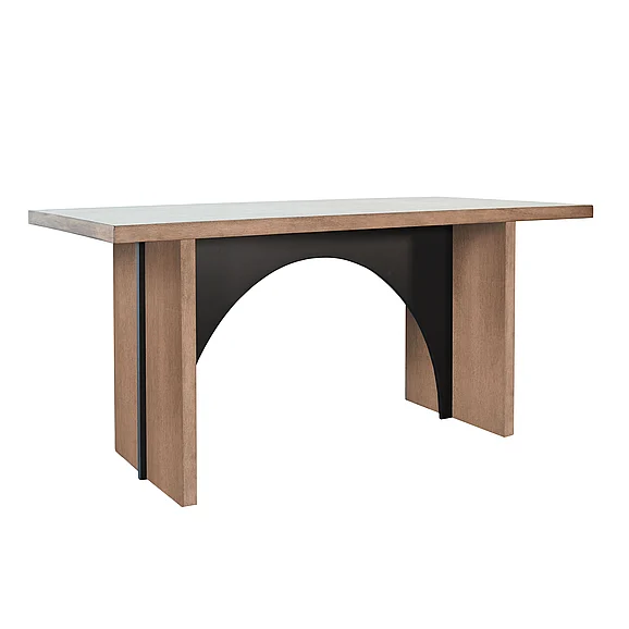 Sunny Designs Modern Modern Rectangular Arch Counter Table in Desert Plain 1207DP
