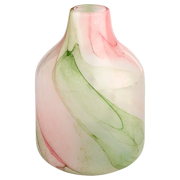 Cyan Design Fern Vase | White | Spring Green - Small 12092