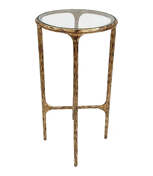 Coast by DK Talus Gold Antique Table in Gold Antique 12105