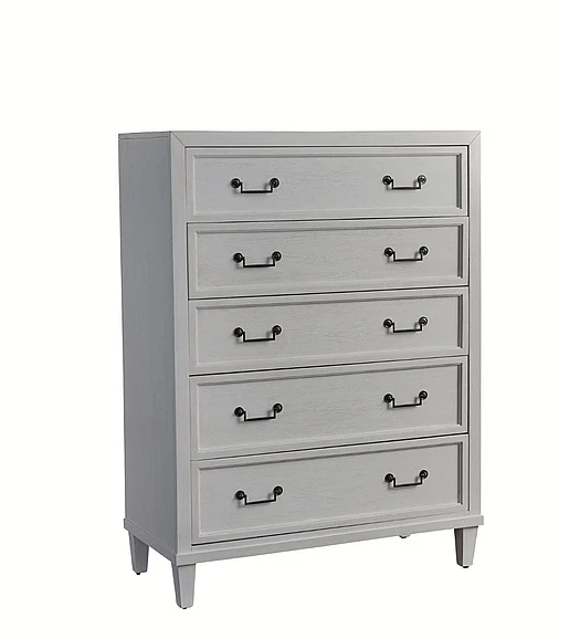 American Woodcrafters Dunescape 5-Drawer Chest - White 1210-150