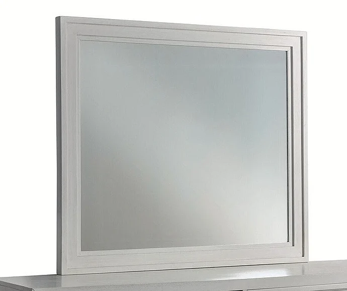American Woodcrafters Dunescape Mirror - White 1210-040