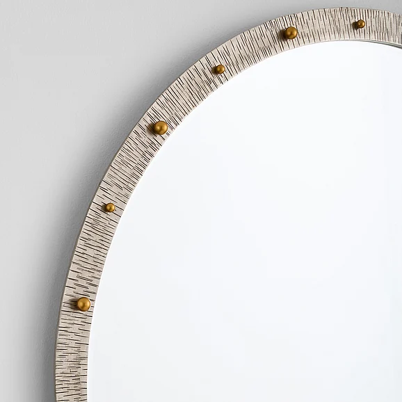 Cyan Design Odraz Mirror in Nickel in Gold 12144