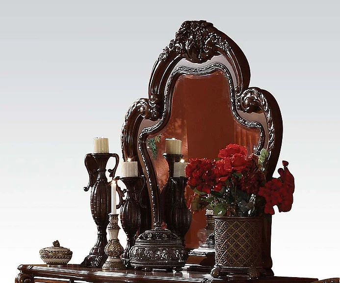 Acme Dresden Mirror in Cherry Oak 12144