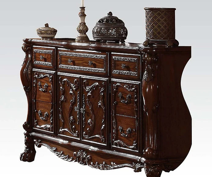 Acme Dresden Dresser/Server in Cherry Oak 12145