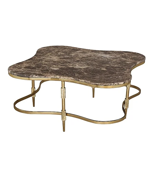 Coast by DK Seraphine Coffee Table in Gold 12150