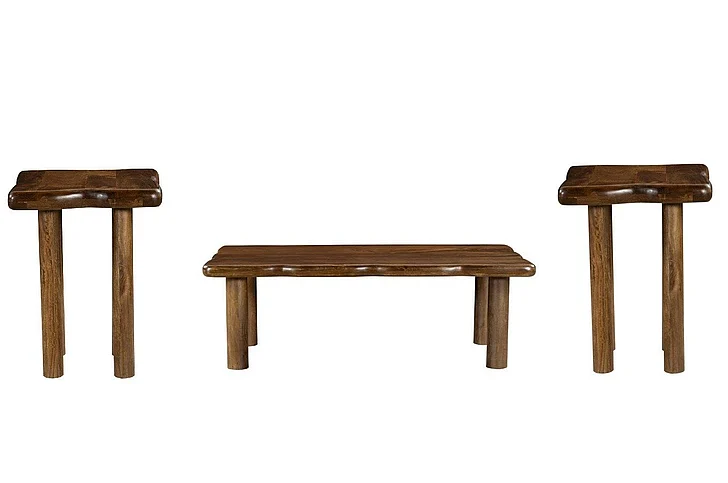 Coast by DK Corwin 3pc Occasional Living Room Set in English