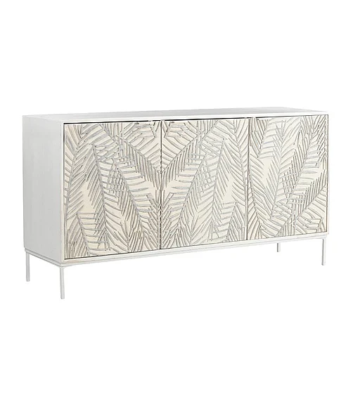 Coast by DK Palma 3 Door Sideboard in White 12204