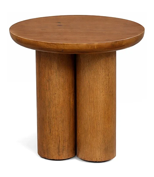 Coast by DK Zarek Side Table in Beige 12208