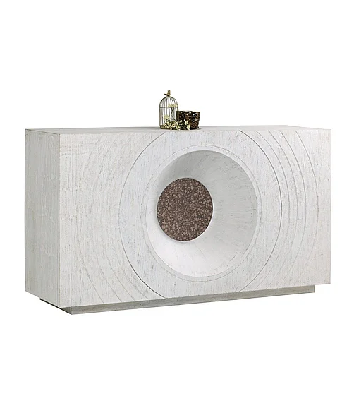 Coast by DK Aperture Two Door Sideboard In White Sand Blast 12225