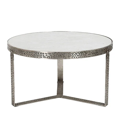 Coast by DK Castello Coffee Table in Nickel Antique 12259
