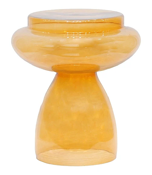 Coast by DK Solara Honey Glass Table 12272