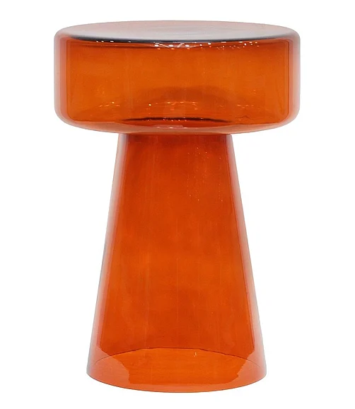 Coast by DK Orvello Paprika Glass Table 12274