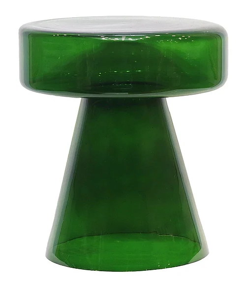 Coast by DK Briar Emerald Glass Table 12278