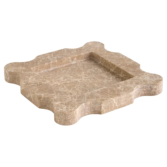 Cyan Design Cyma Tray in Emperador 12281