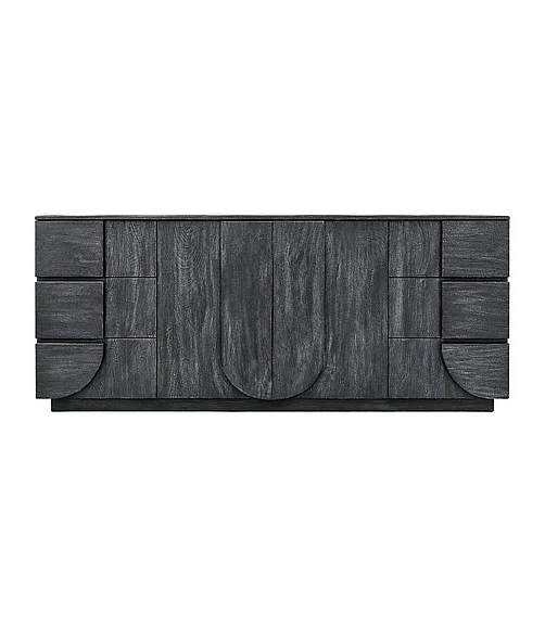 Coast by DK Shadow Monolith Sideboard in Grey Sandblast (97521) 12304