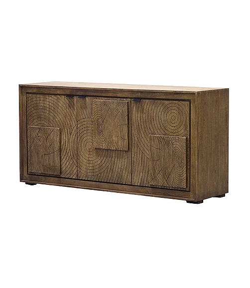 Coast by DK Timber Echo 3 Door Sideboard in Sandblast Brown 12305