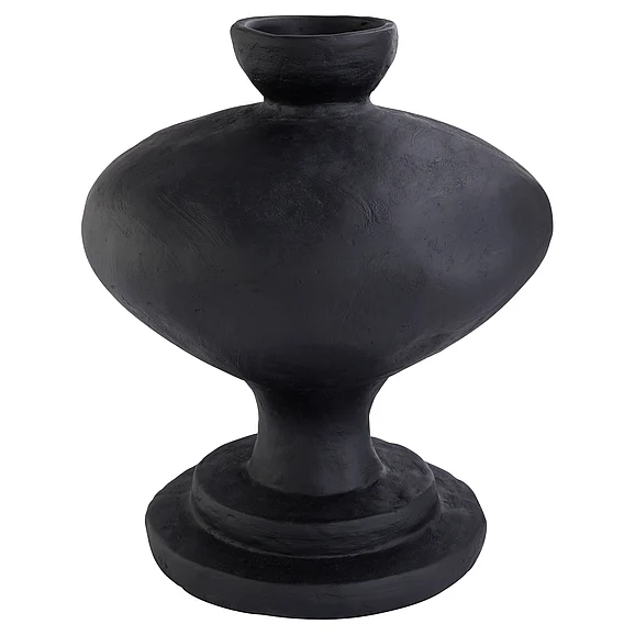 Cyan Design Sparta Vase - Large in Black 12306