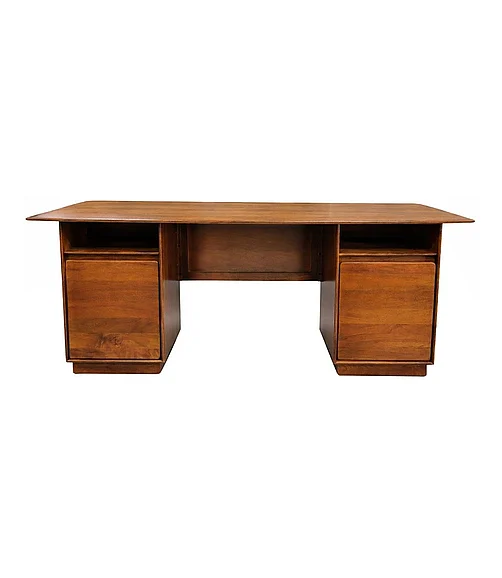 Coast by DK Velar Office Desk in Walnut 12312