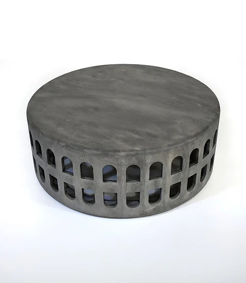 Coast by DK Portico Wooden Coffee Table in Grey 12318