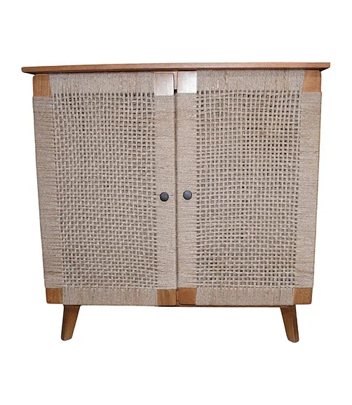 Coast by DK Dunecrest Two Door Cabinet In Walnut 12377
