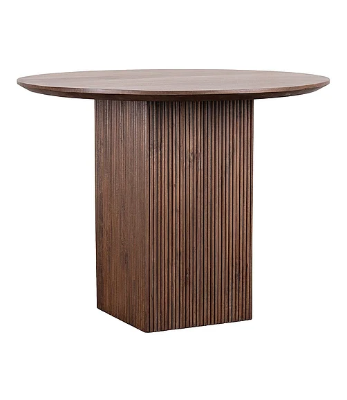 Coast by DK Callen Bistro Table in Bleach Brown 12418