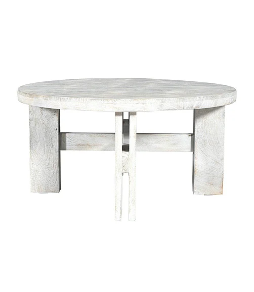 Coast by DK Huxley Wooden Coffee Table in White Wash 12472