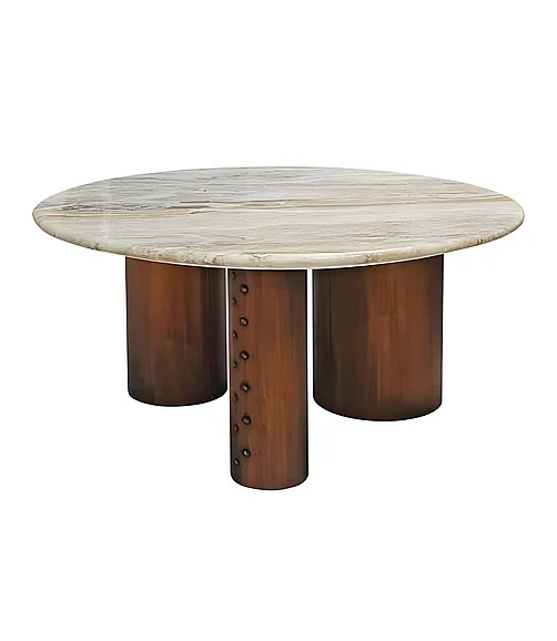Coast by DK Bront Coffee Table in Sawar & Copper 12486
