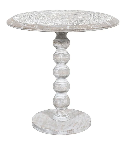 Coast by DK Bristow Folding Table in White Antique 12492