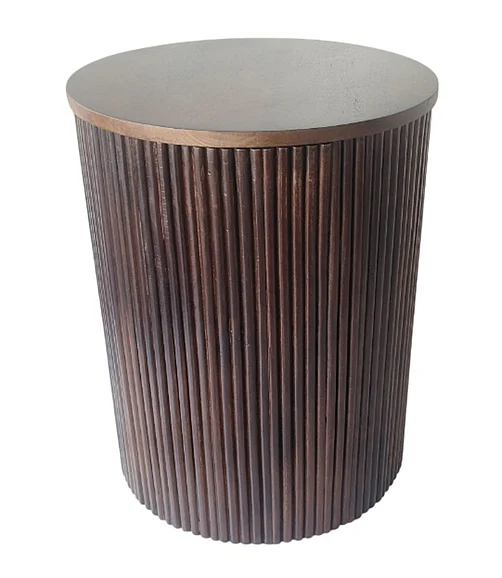 Coast by DK Rylan Side Table Mango Wood in Walnut 12501