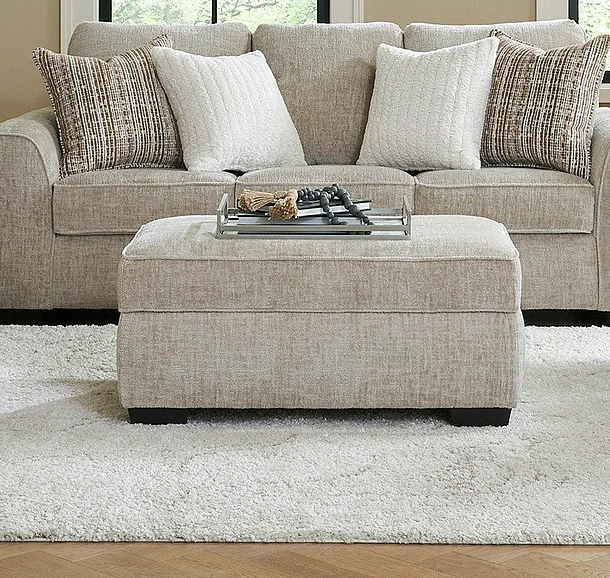 Peak Living 125 Ottoman in Ritz Taupe 12506-5864 CUSTOM ITEM