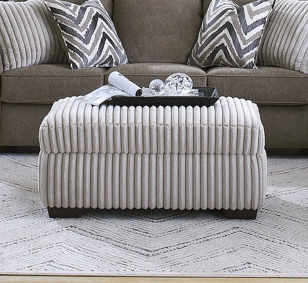 Peak Living 125 Ottoman in Tuscan Java 12506-6457 CUSTOM ITEM
