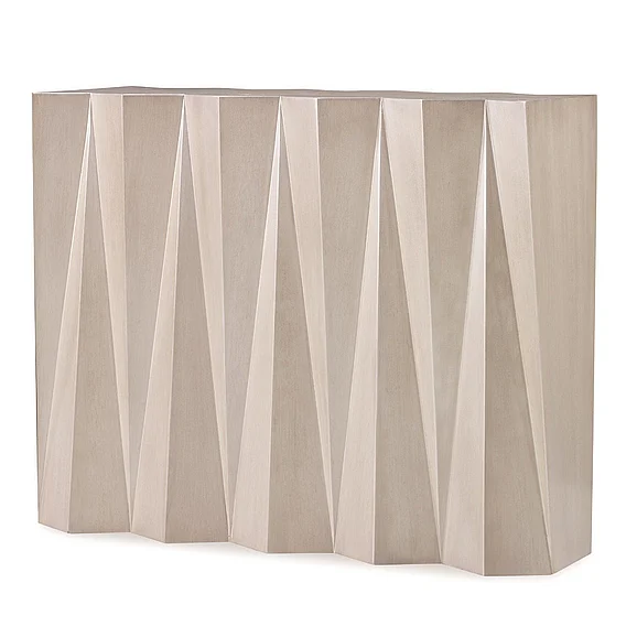 Ambella Home Accordion Console Table in Champagne 12576-850-008