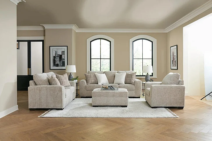 Peak Living 125 2pc Living Room Set in Ritz Taupe CUSTOM ITEM