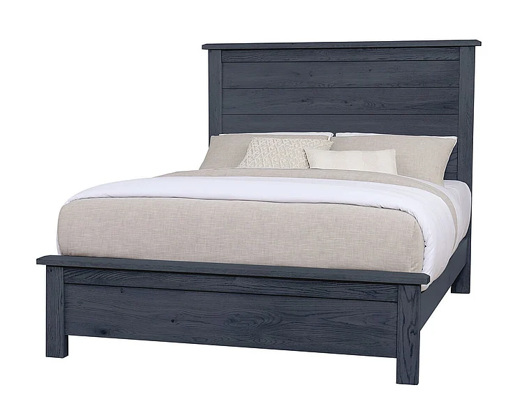 Vaughan-Bassett Custom Express Queen Farmhouse Bed in Indigo126-558-855-922