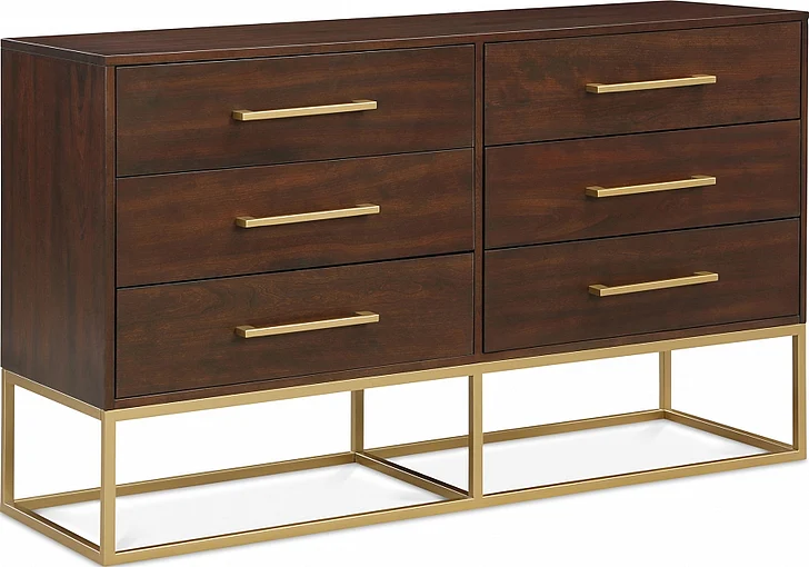 Meridian Maxine Dresser in Brown 848Brown-D