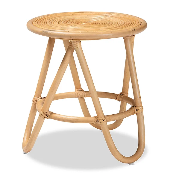 bali & pari Rinjani Bohemian Natural Brown End Table 12748