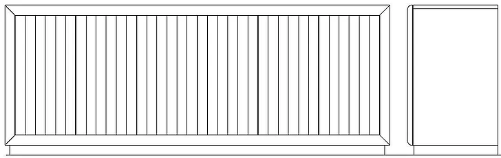 Kincaid Leyton Metro Console in Auburn 587-585A