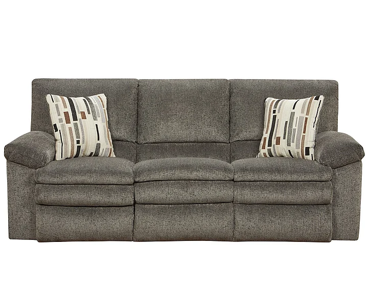 Catnapper Tosh Reclining Sofa in Pewter/CafÃ©