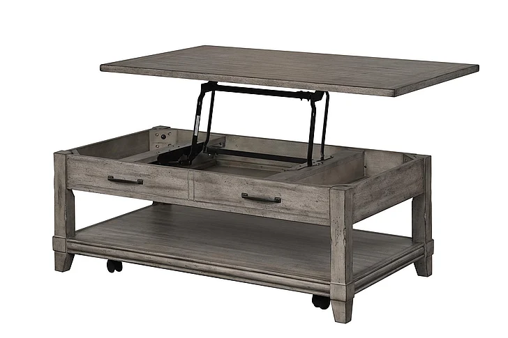 Emma Mason Signature Rosebridge Cocktail Table in Rustic