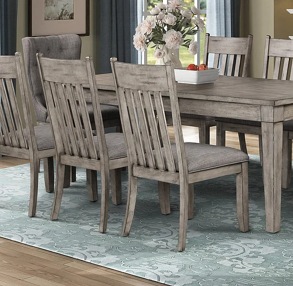 Emma Mason Signature Canyon Roots Slat Back Side Chairs (Set of 2)