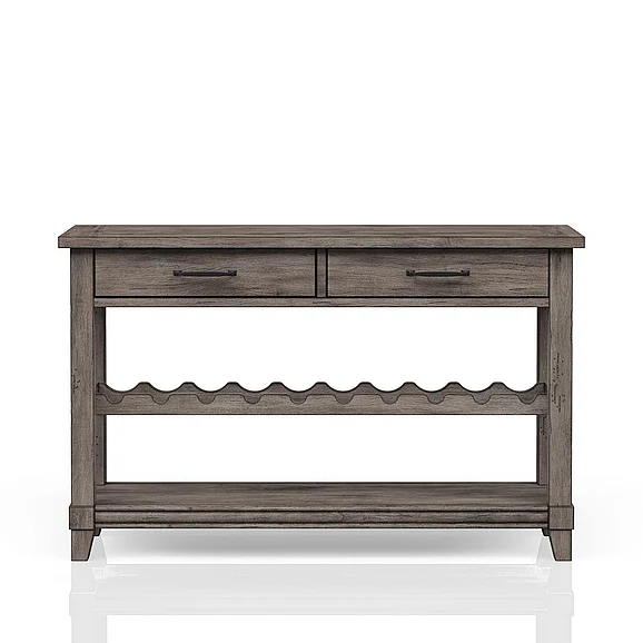 Emma Mason Signature Rosebridge Hallway Accent Table in Rustic
