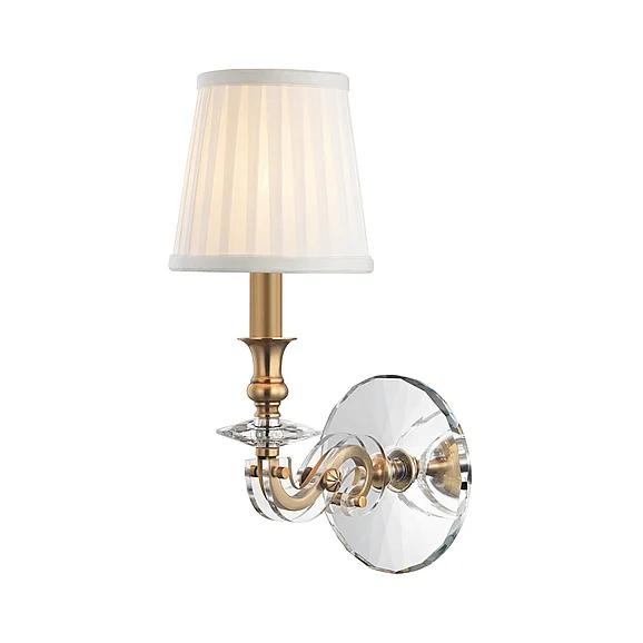 Hudson Valley Lighting Lapeer Wall Sconce 1291-AGB