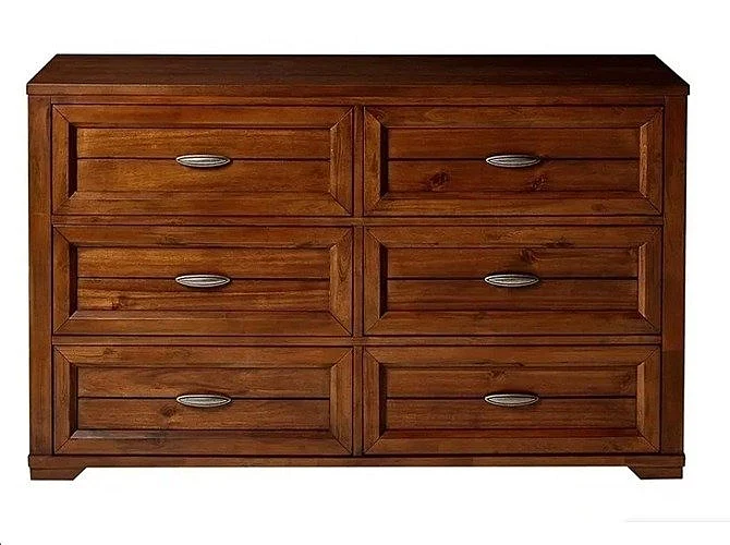 My Home Furnishings Logan Six Drawer Dresser 1301-102