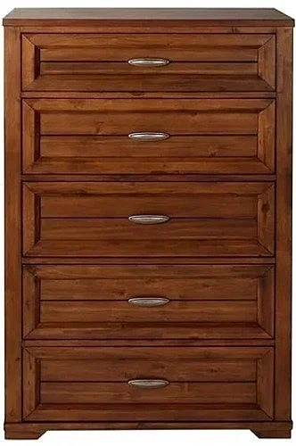 My Home Furnishings Logan Five Drawer Chest 1301-405