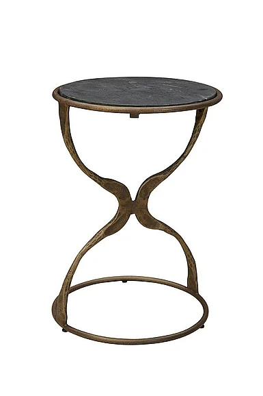 Furniture Classics Forsythe Side Table in Brass 60-152