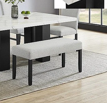 Crown Mark Parkside Bench in Dove 1312DV-BENCH