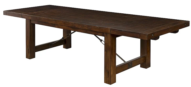 Sunny Designs Tuscany Extension Table in Vintage Mocha 1316VM