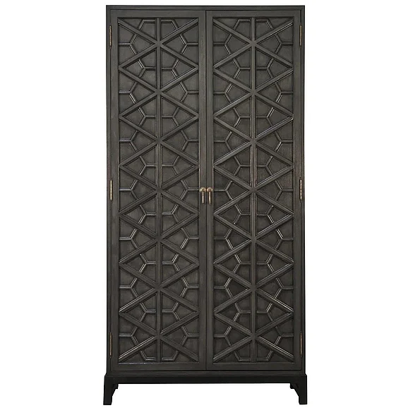Noir Furniture Maharadscha Hutch in Pale GHUT118P