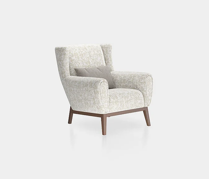 Enza Home Netha Armchair - 2008 - K2 - 20202 Cream - AR:102 - BR:102 (1431641)